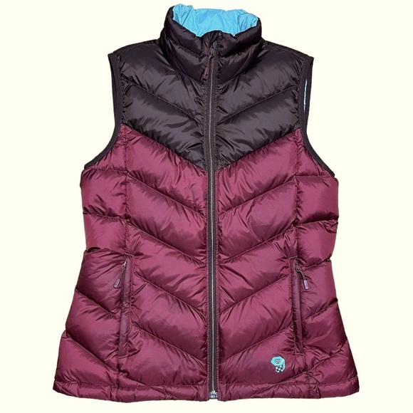 Mountain Hardwear Wm’s Ratio 650 Down 2 Tone Vest Sz S/M - Picture 4 of 16